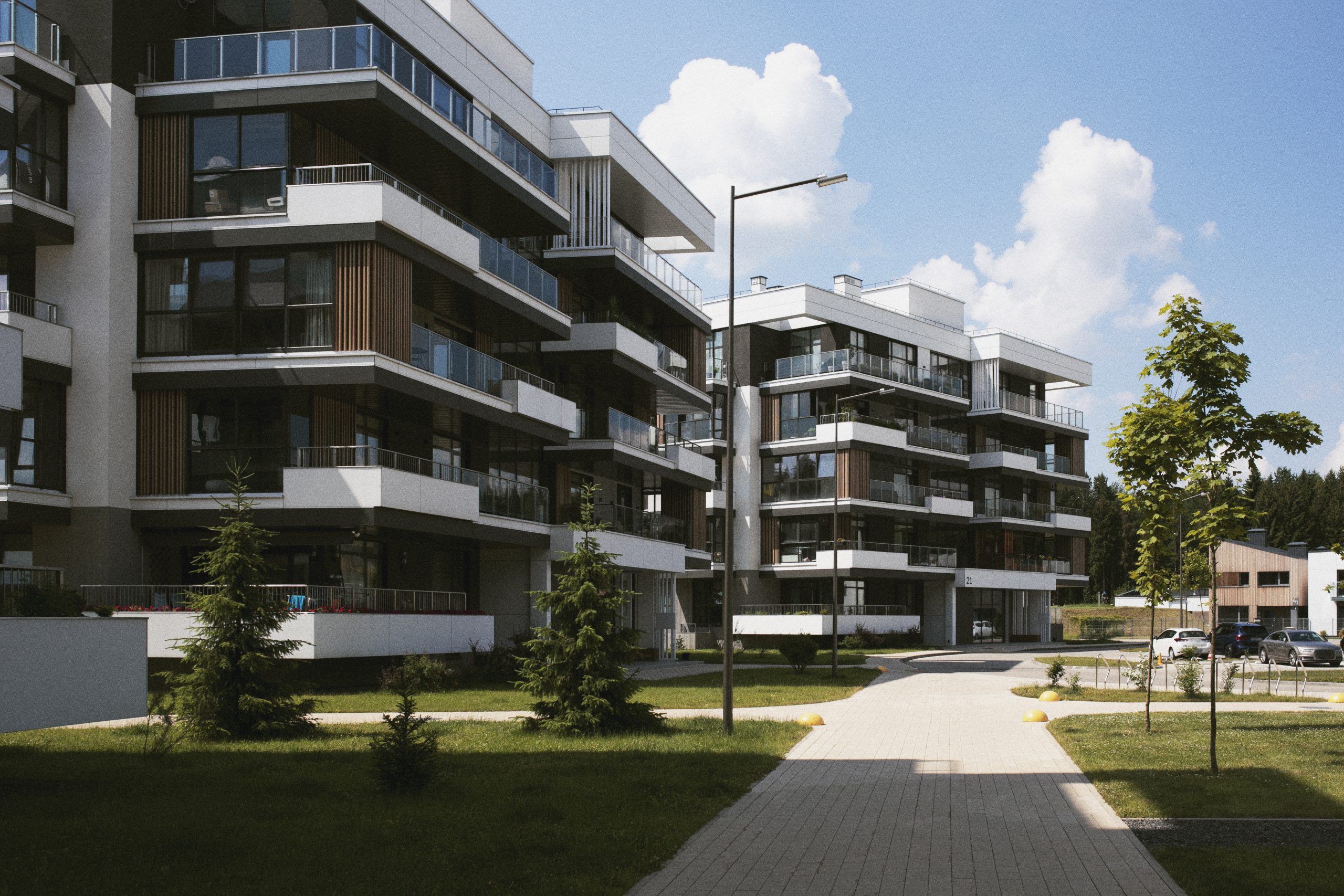 paysage-analogique-de-la-ville-avec-des-batiments